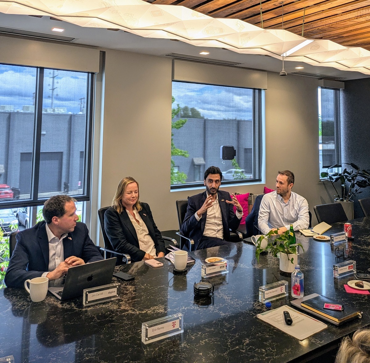 Waleed Ahmed at Amazon HQ in Seattle.